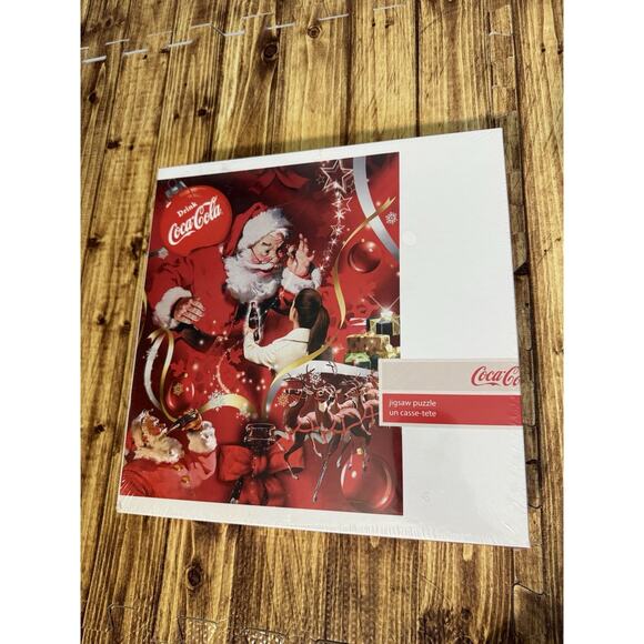 Springbok Coca-Cola 1000 Piece Puzzle "Your Wish" 2006 24" x 30" Factory Sealed - Picture 1 of 7